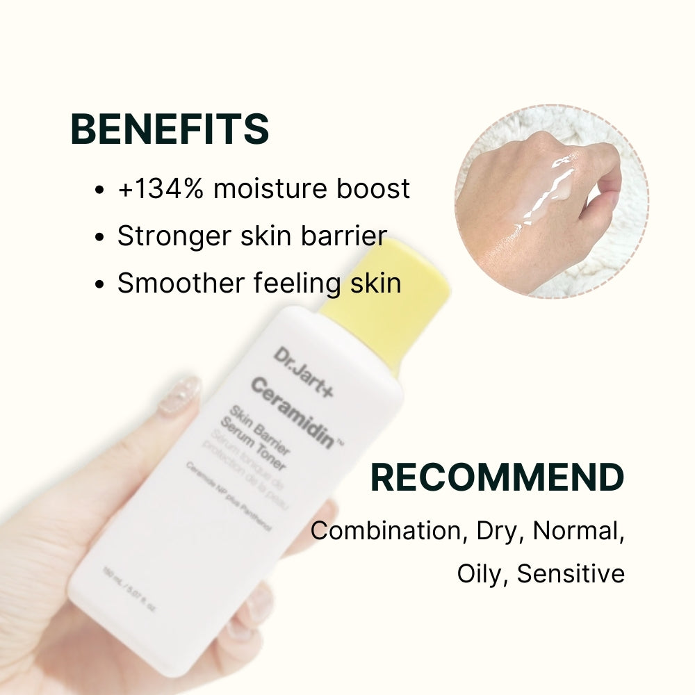 Dr.Jart+ Ceramidin Skin Barrier Serum Toner 150ml