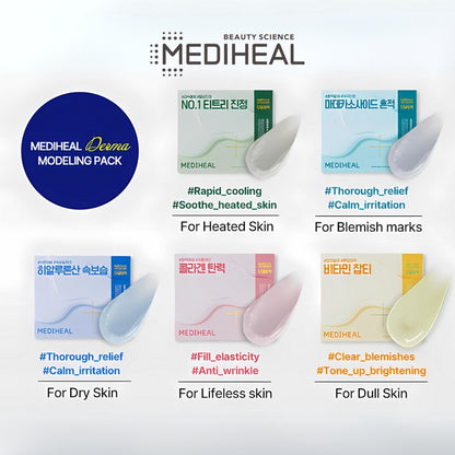 Mediheal New Modeling Face Mask Packs Full Sets / 5 Types