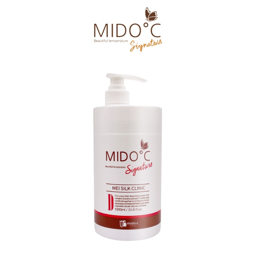 Mido-C 2 in 1 Hair treatment mei signature silk clinic 1000ml