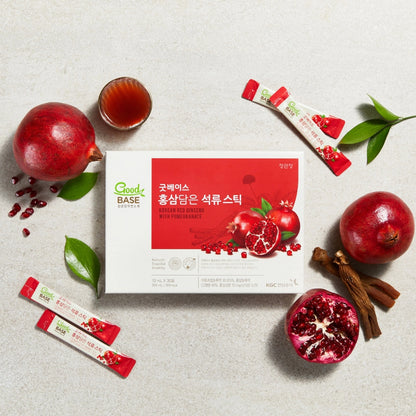 Cheong Kwan Jang Korean Red Ginseng with Pomegranate 10ml x 30 Sticks - Good Base