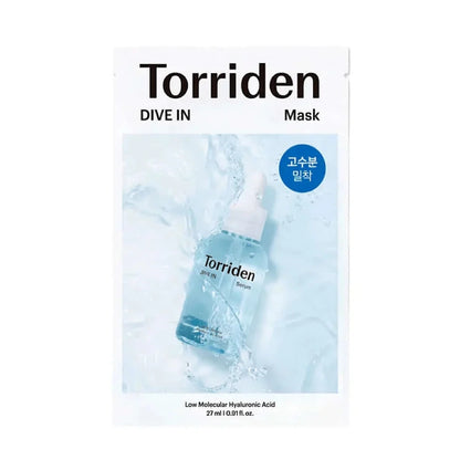 Torriden Dive-In Low Molecule Hyaluronic Acid Mask Sheet / Balanceful / Cellmazing Brightening