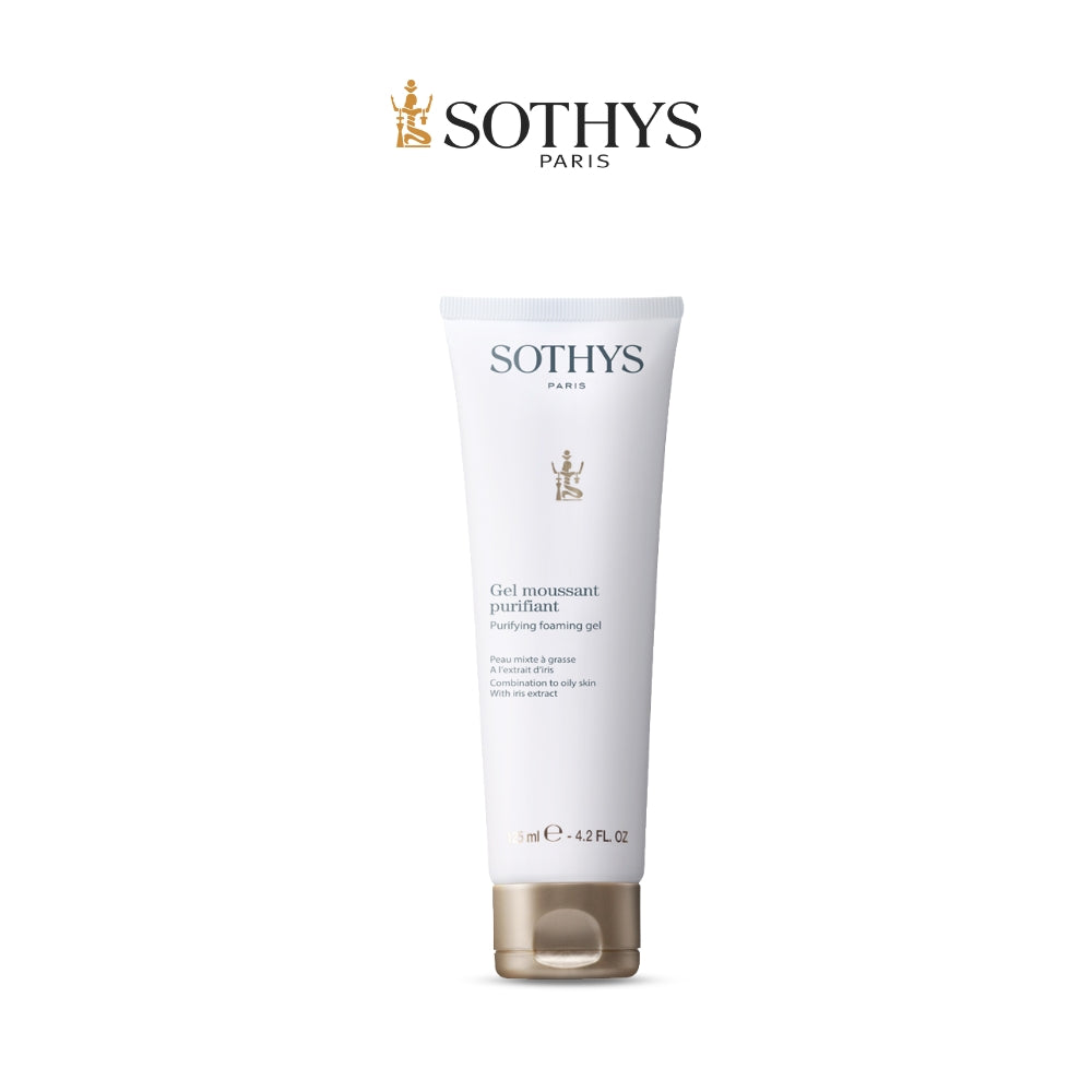 Sothys Purifying Foaming Gel 125ml - For Combination to Oily Skin, With Iris Extract