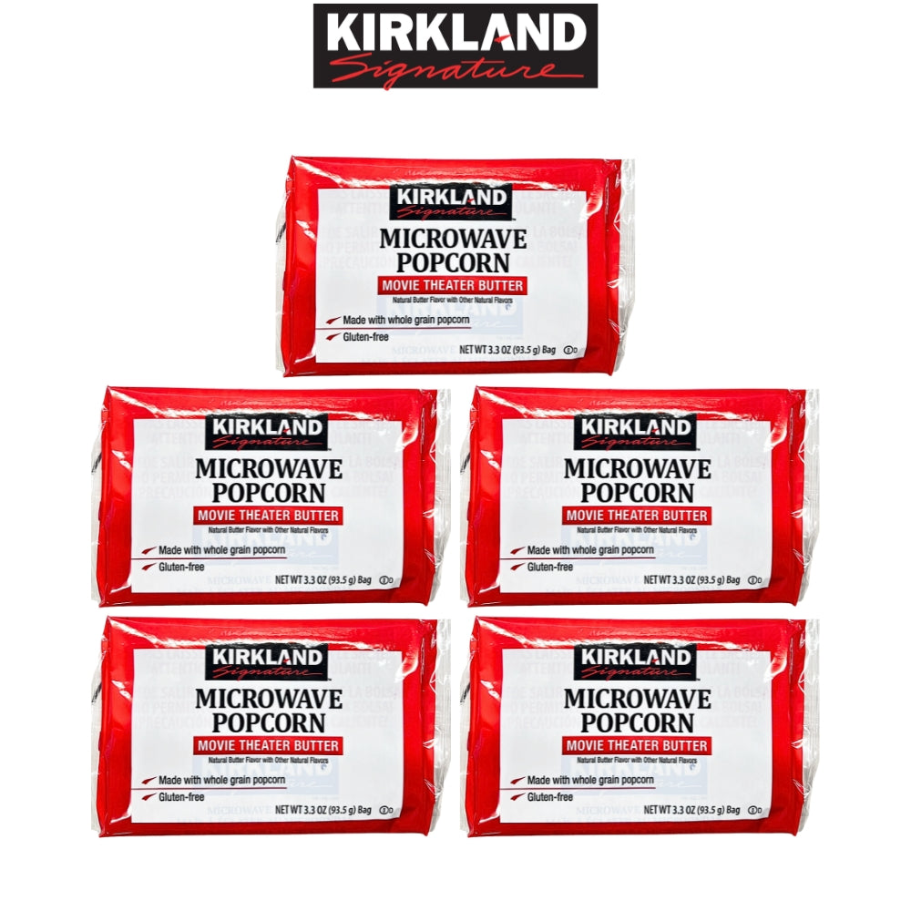 COSTCO Kirkland Signature Microwave Popcorn (5 bags)