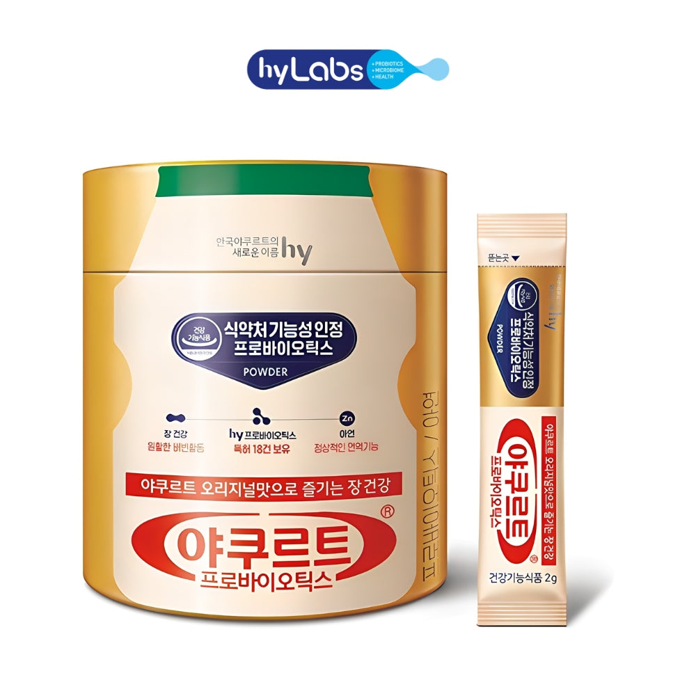 Korean Probiotics Lactobacillus with Zinc for Immunity Support | 120g (2g*60T)