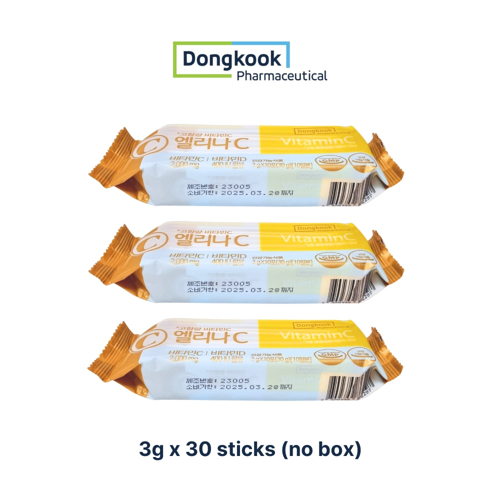 DongKook Elina C Vitamin C + Vitamin D 120sticks for 4months high-content powder vitamin