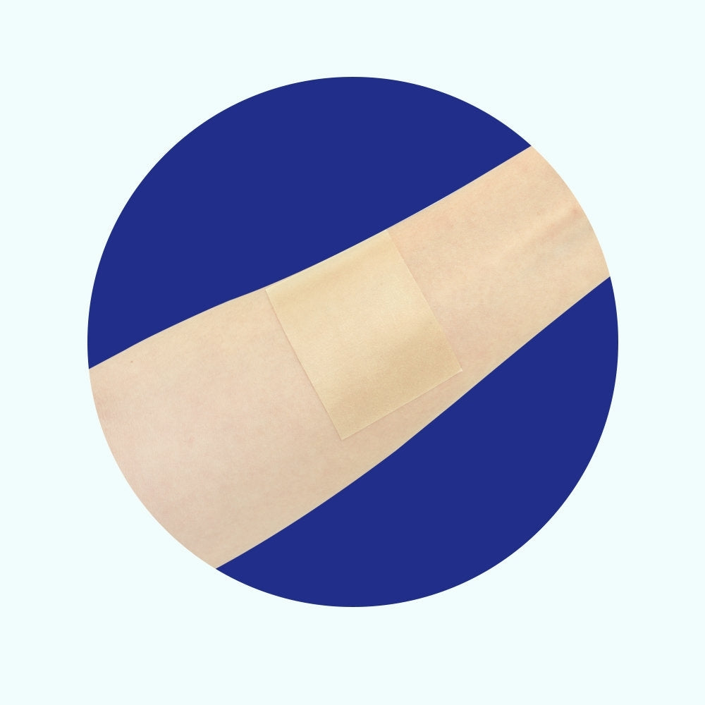 Medifoam H Thin Adhesive Foam Dressing - 2 Sheets for Wound Care & Pressure Ulcers