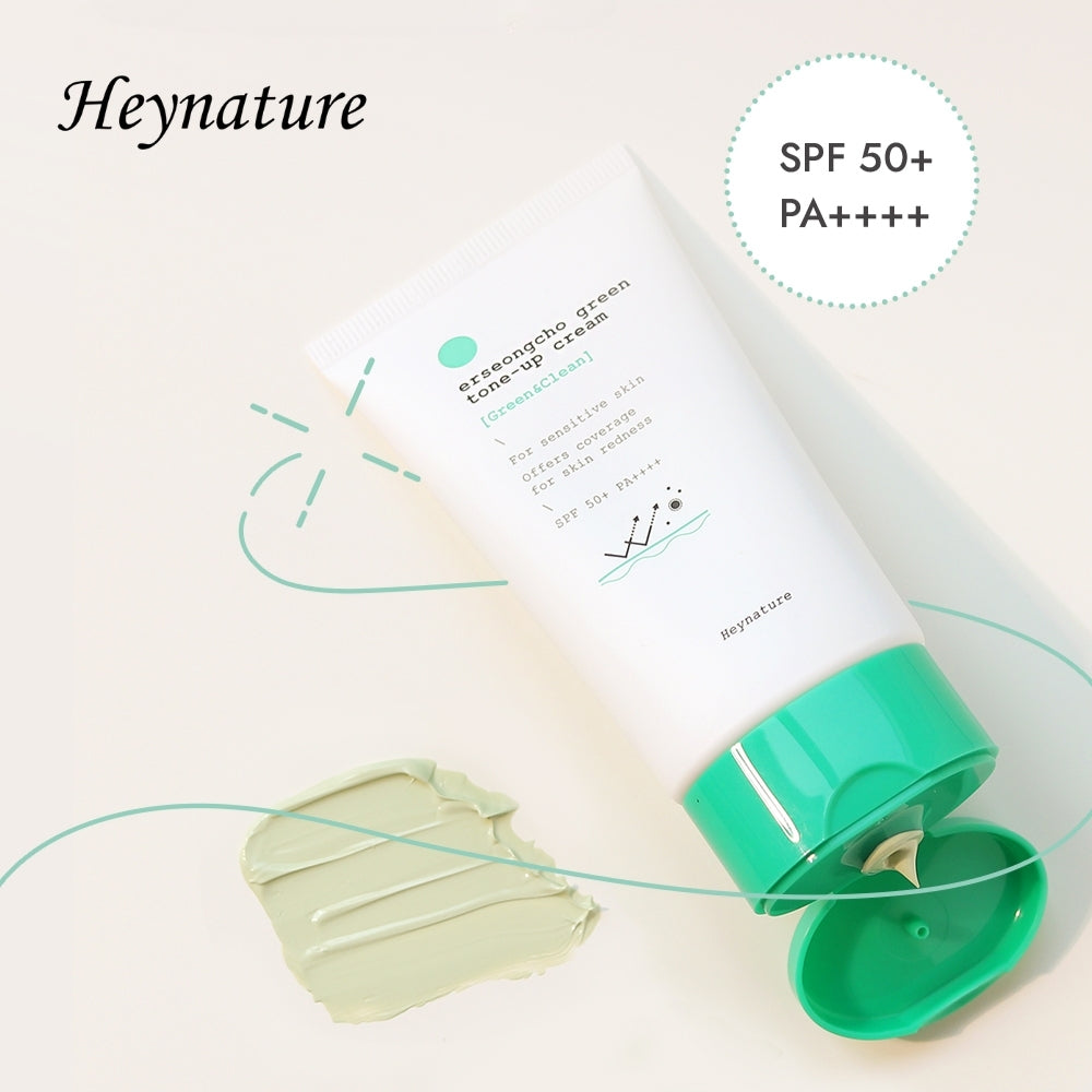 Heynature Erseongcho Green Toneup Sunscreen 50ml SPF 50+ PA ++++