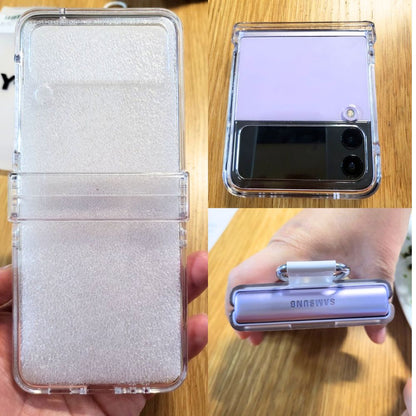 Galaxy Z Flip 6 Clear Natural Form Protective Cover Case - Slim & Durable Smartphone Accessory