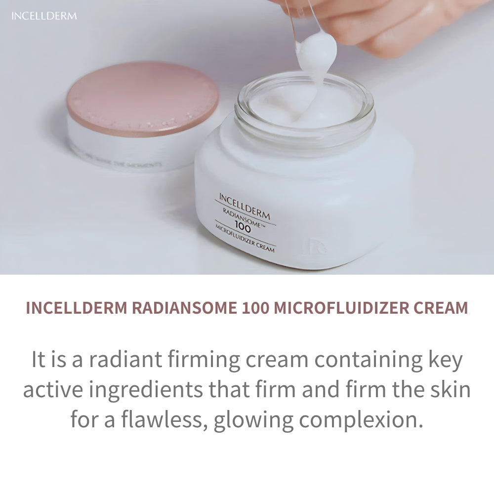 INCELLDERM RADIANSOME 100 MICROFLUIDIZER CREAM 50ml