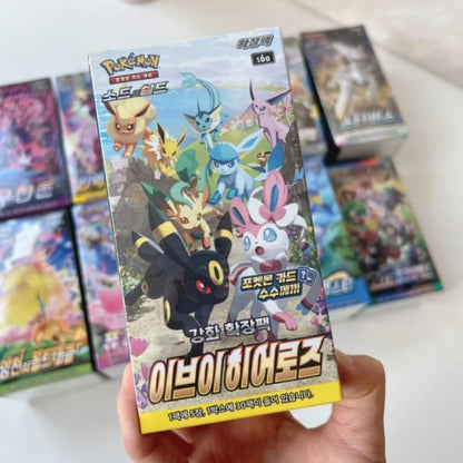 POKEMON Card Sword&Shield Eevee Heroes Enhanced Expansion Booster Box 30 Packs