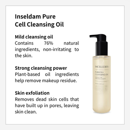 INCELLDERM PURECELL CLEANSING OIL 145ml