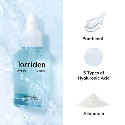 Torriden DIVE IN Low Molecular Hyaluronic Acid Serum for Moisture Glow 50ml