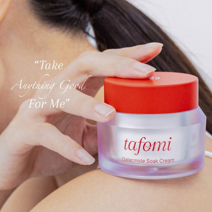 TAFOMI Galacmide Hydrating Soak Cream 50ml | Skincare Moisturizer for Nourishment & Repair