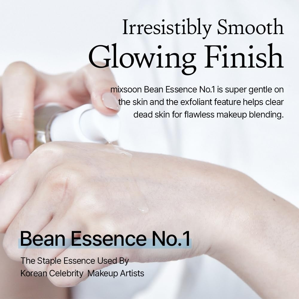 MIXSOON Bean Essence 50ml - Natural Skincare for Skin Hydration | Moisturizing Serum