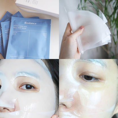 BIODANCE Hydro Cera-Nol Real Deep Mask / Hyaluronic Facial Mask