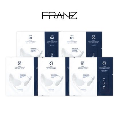 Franz Naked Sunshield Stem Cell UV Protection Patch 10 Pairs | 2024.ver Transparent Sunblock Mask