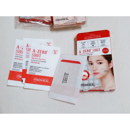 MEDIHEAL A-Zero Shot Skin Dressing Patch for Trouble Spots (80 Patches) - Korean Skincare Acne Treatment