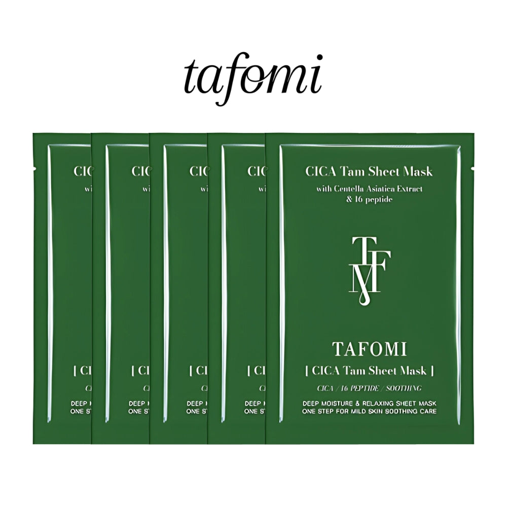 TAFOMI Cica TAM Sheet Mask 27ml (10 sheets)