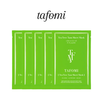 TAFOMI Tea Tree TAM Sheet Mask 27ml (10 sheets)