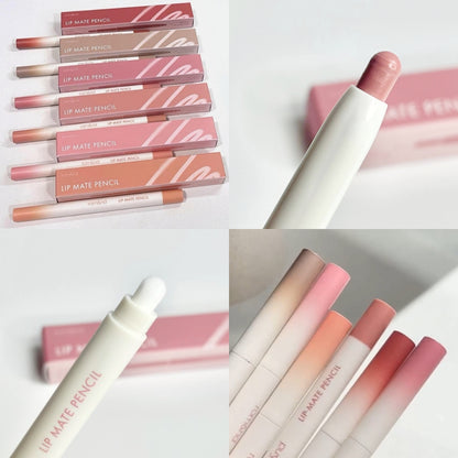 [rom&nd] Romand Lip Mate Pencil - 6 Colors Waterproof Lip Liner for Long-Lasting Lip Makeup