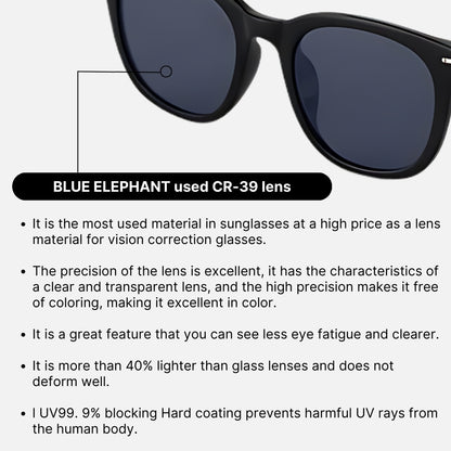 BLUE ELEPHANT KONA 4 colors | Korean Fashionable Sunglasses / UV protection