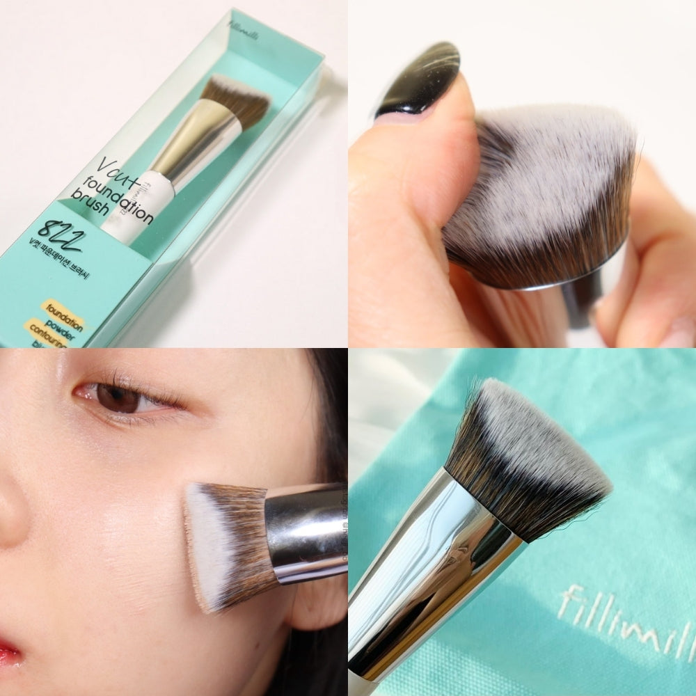 Fillimilli Olive Young V Cut Foundation Brush 822(1pcs)