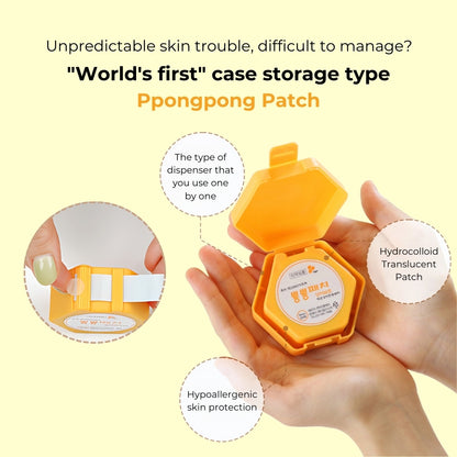 Korea 120pcs Hydrocolloid Pimple Patch 10mm - Waterproof Acne & Mosquito Bite Treatment, Hypoallergenic Transparent Band - Skin Care Blemish Relief