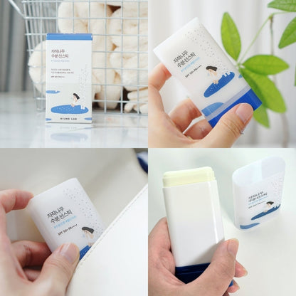 [1+1] ROUND LAB Birch Juice Moisturizing Sun Stick 19g SPF50+ PA++++ | Protective Skincare