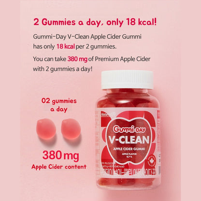 Naturalize Vegan Apple Cider Vinegar Gummy Supplement 2 Bottles /Weight Management & Fat Burner