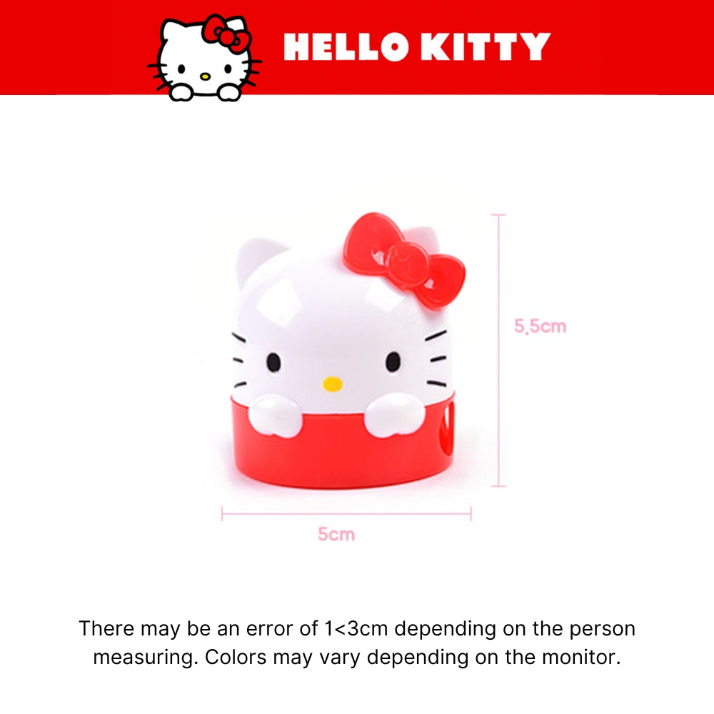 Sanrio Hello Kitty Character Pencil Sharpener School Supply Stationary : Pink or Red (1pc)