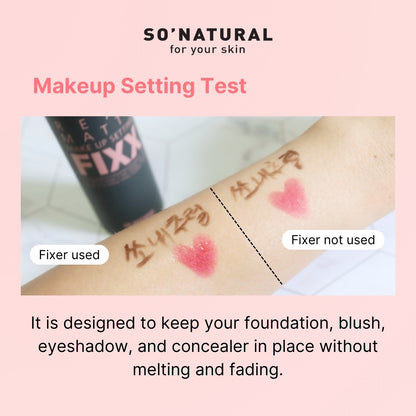 SO NATURAL Real Matte Make up Setting Fixx Fixer 75ml