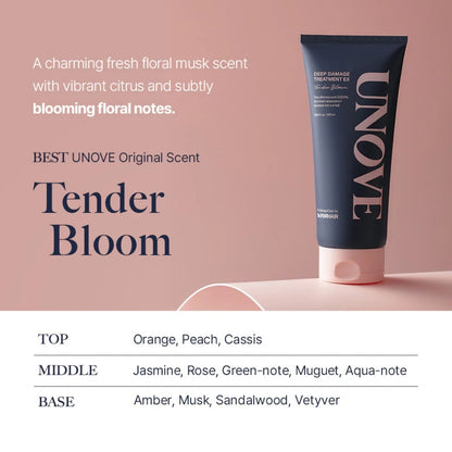 Unove Deep Damage Treatment EX 320ml Warm Petals | Tender Bloom