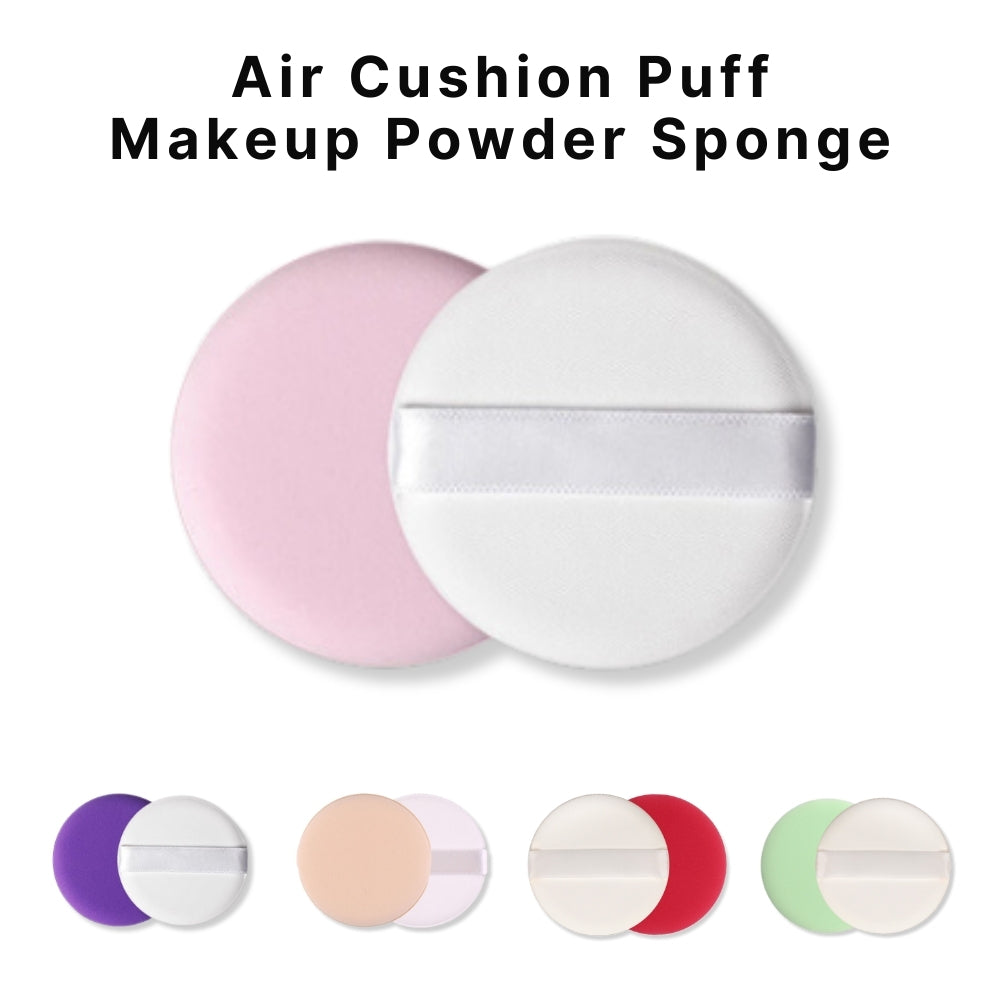 Air Cushion Puff Makeup Powder Sponge Puff Pro Dry Wet Concealer Foundation Smooth Powder Cosmetic Kit Tool(10p)