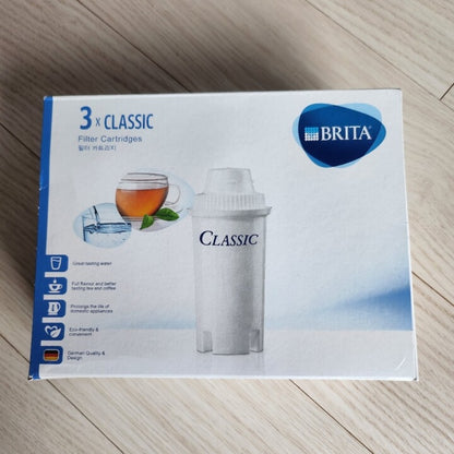 Brita Classic Filter Cartridge 3P / Individual Packed / Water Purifier