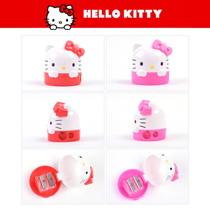 Sanrio Hello Kitty Character Pencil Sharpener School Supply Stationary : Pink or Red (1pc)