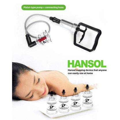 Hansol Buhang Korea 30 Cups Tempered Cupping Therapy Body Healthy Massager