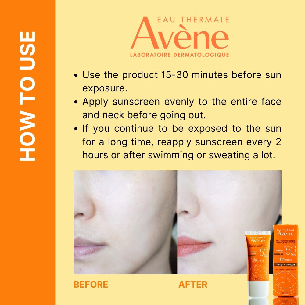 Avene High Protection Tone-Up Sunscreen SPF 50+ 30ml