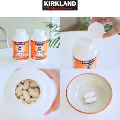 Kirkland Signature Vitamin C 1000mg (1315mg x 500 tablets)