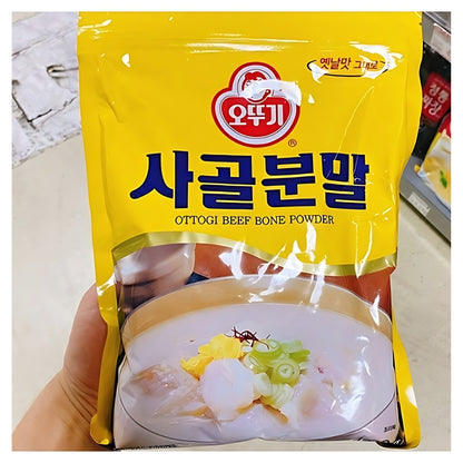 OTTOGI Beef Bone Flavoured Powder Seasoning Soup 500g - Korean Instant Savory Flavor