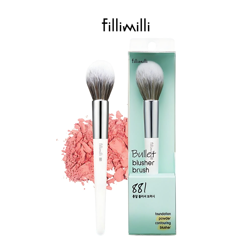 Fillimilli Olive Young Makeup Brush Set (32 Types) Fan Blush Contour Shading Eye Lip Eyelash Eyebrow Dual - Olive Young Korea 885 858 881 856 822 811 810 514