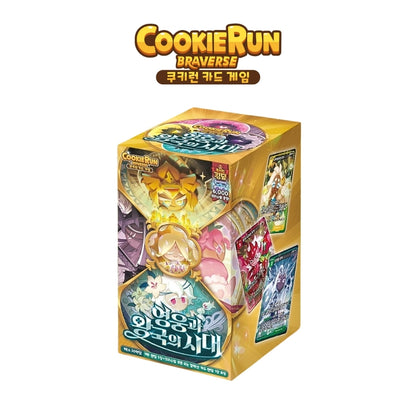 Cookie Run Braverse The Age of Heroes and Kingdom Booster Pack Vol.3 Korean TCG