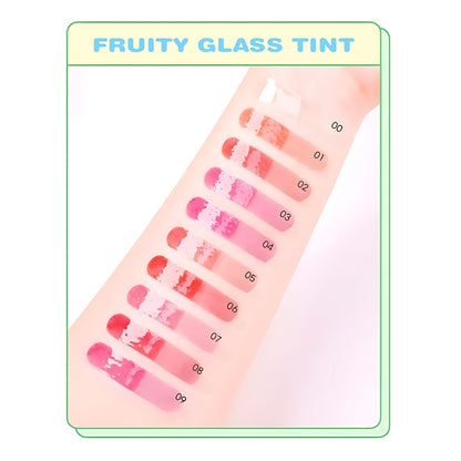 Colorgram Fruity Glass Lip Tint 2.8g (14 Colors) | Tanghulu Tangle Tint - Bright Shades, Lightweight & Long-lasting