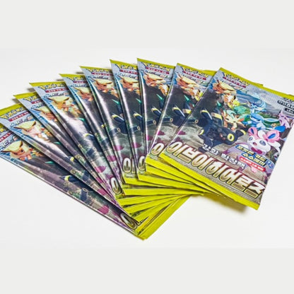 Pokemon Card Sword&Shield Eevee Heroes Enhanced Expansion Booster 10 Packs Korean Ver