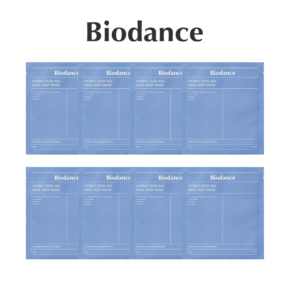 BIODANCE Hydro Cera-Nol Real Deep Mask / Hyaluronic Facial Mask