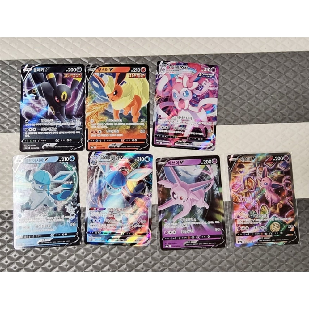 Pokemon Card Sword&Shield Eevee Heroes Enhanced Expansion Booster 10 Packs Korean Ver