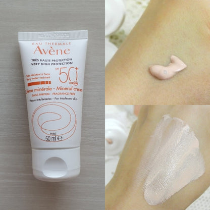 Avene Mineral Tone-Up Sunscreen SPF 50+ 50ml