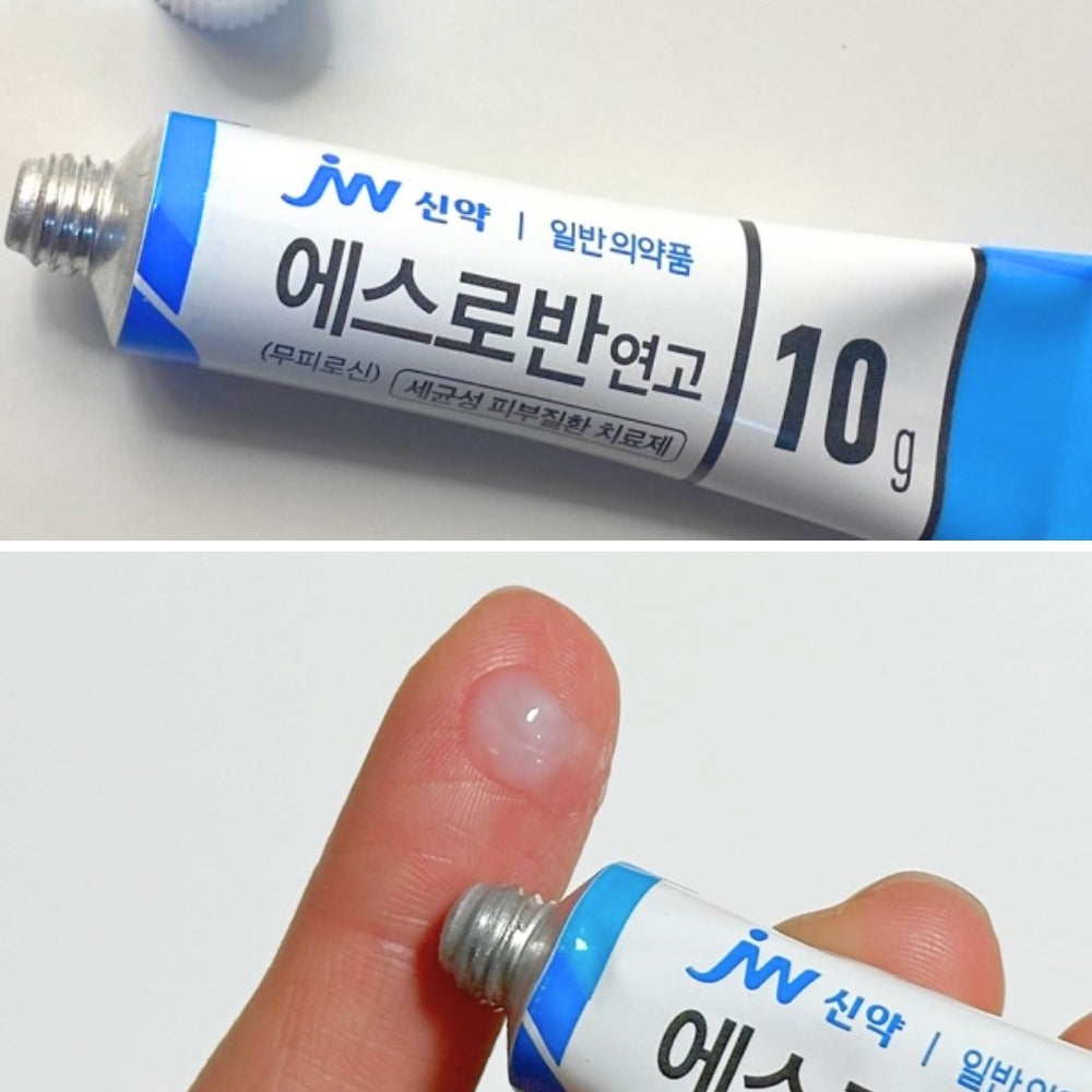 Esroban Ointment(10g) Used in Korean dermatology, skin wound ointment