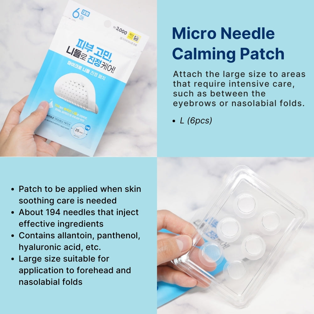 Korean MicroNeedle Spot & Trouble Patch Set for Pimple Care - Hydrocolloid Beauty Skincare