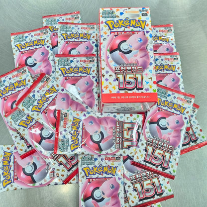 Pokemon Card Scarlet&Violet 151 Booster Box SV2a Sealed Korean ver