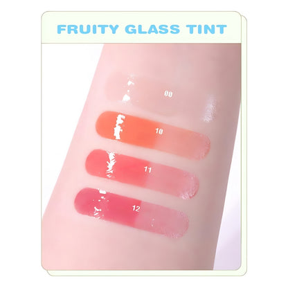 Colorgram Fruity Glass Lip Tint 2.8g (14 Colors) | Tanghulu Tangle Tint - Bright Shades, Lightweight & Long-lasting